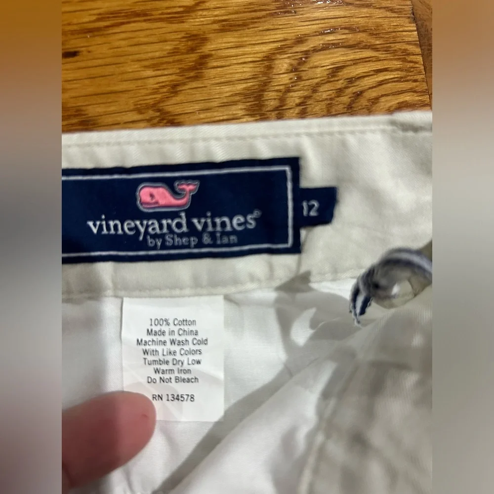 Vineyard Vines SUMMER TWILL SHORT Stone, 12